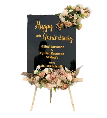 Papan Bunga Akrilik Cankring